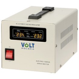 VOLT Polska AVR-PRO-1000VA 1000VA sprieguma stabilizators