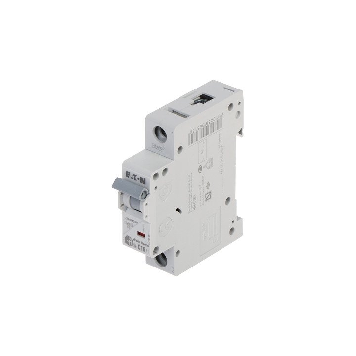 EATON HN-C16/1 MCB 16A 1P C līkne