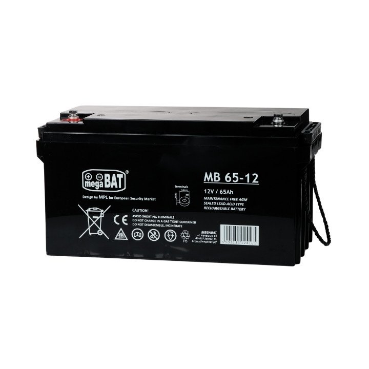 megaBAT 12V/65AH-MB 12V 65Ah аккумулятор
