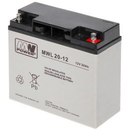 Аккумулятор 12В 20Ач MWL 12V/20AH-MWL