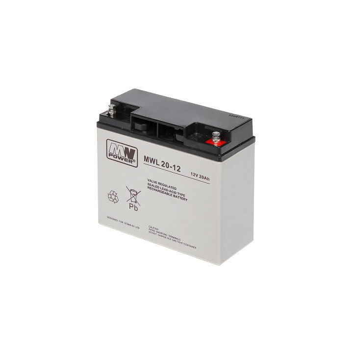 Аккумулятор 12В 20Ач MWL 12V/20AH-MWL