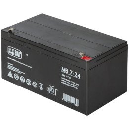 megaBAT 24V/7AH-MB 24V 7Ah свинцово-кислотная батарея