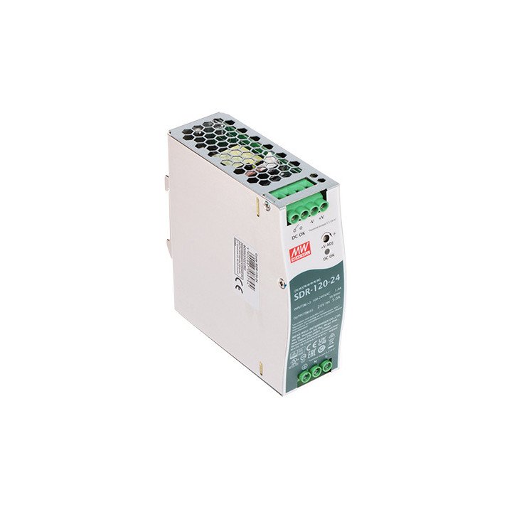 MEAN WELL SDR-120-24 120W 24V блок питания