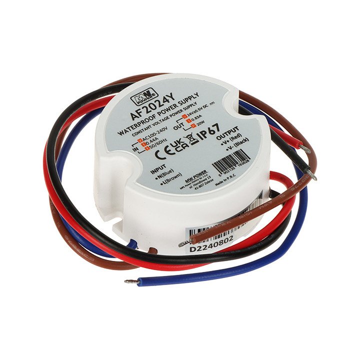 MW POWER 24V/0.83A-TP-V2 Strāvas slēdzis 83A 24V IP67