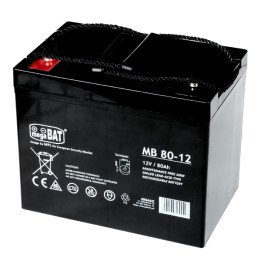 12V 80Ah батарея 12V/80AH-MB глубокий цикл