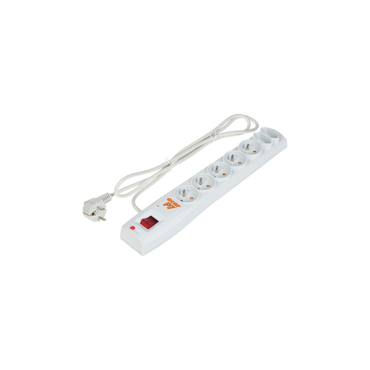 ACAR-P7 Pagarinātājs 7 kontaktligzdas USB