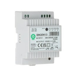 POS DIN30W15 DIN sliedes barošanas avots 30W 15V