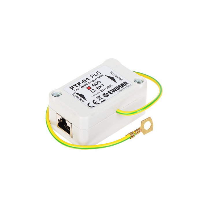 EWIMAR PTF-61-ECO/POE Ethernet PoE aizsargs