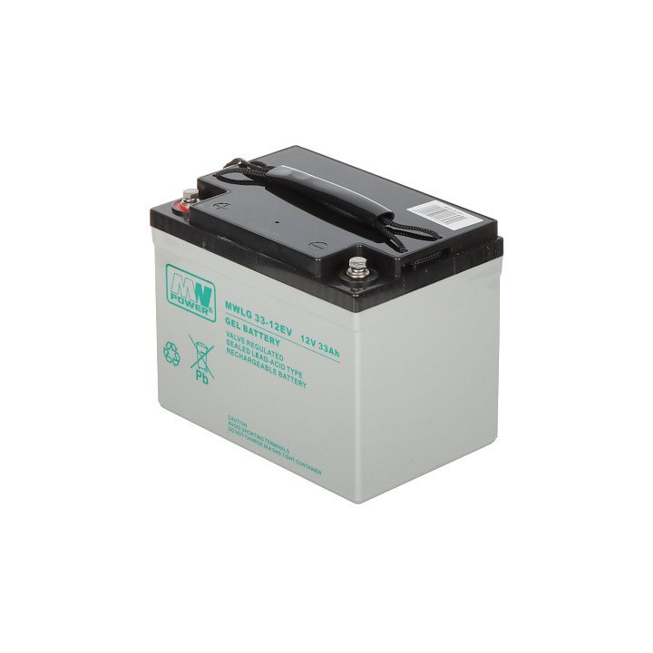 MW Power 12V/33AH-MWLG 12V 33Ah гелевый аккумулятор