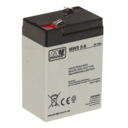 MW POWER 6V/5AH-MWS 6В 5Ач SLA батарея