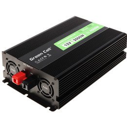 Green Cell INV/12P2000/LCD-GC 2000W 12V Pure Sine Wave Inverter with LCD Display