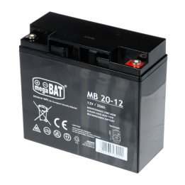 megaBAT 12V/20AH-MB 12V 20Ah akumulators
