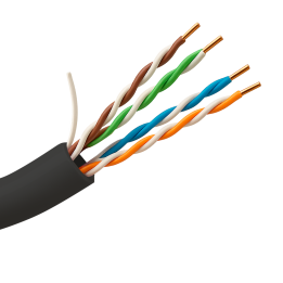 SAFIRE UTP5E-305-OUTDOOR Cat5e UTP āra tīkla kabelis 305m ruļlī