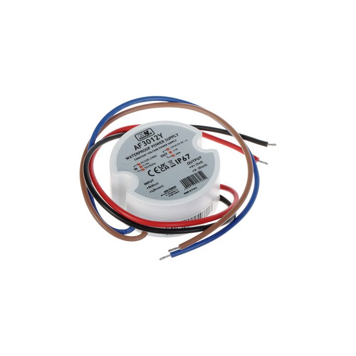 MW POWER 12V/2.5A-TP-V2 IP67 умный блок питания 5A