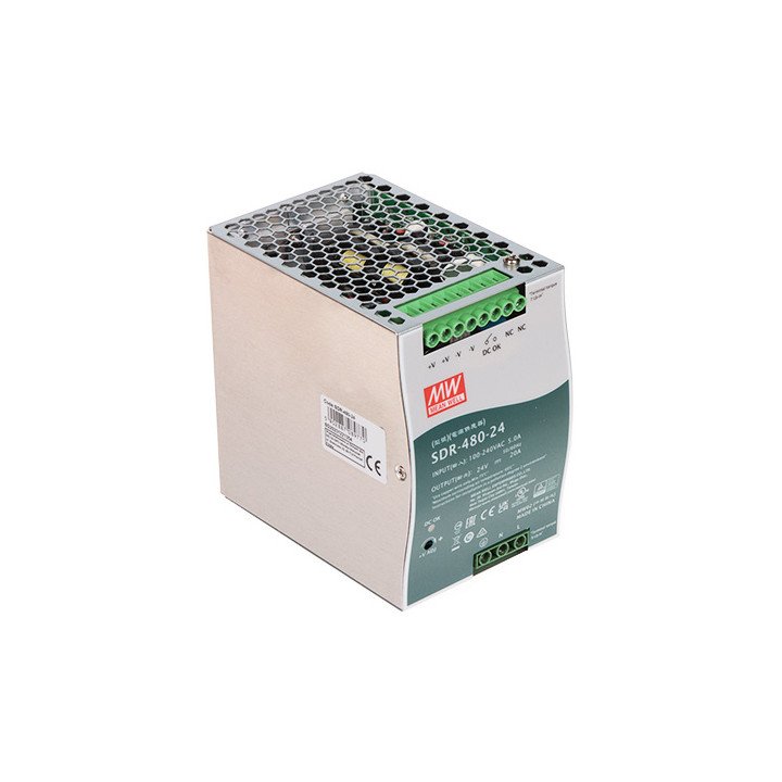 Блок питания MEAN WELL SDR-480-24 480Вт 24В DIN
