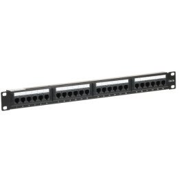 PP-24/RJ 24 portu RJ-45 sadales panelis 1U