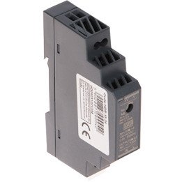 MEAN WELL HDR-15-24 15W 24V DIN sliedes barošanas bloks