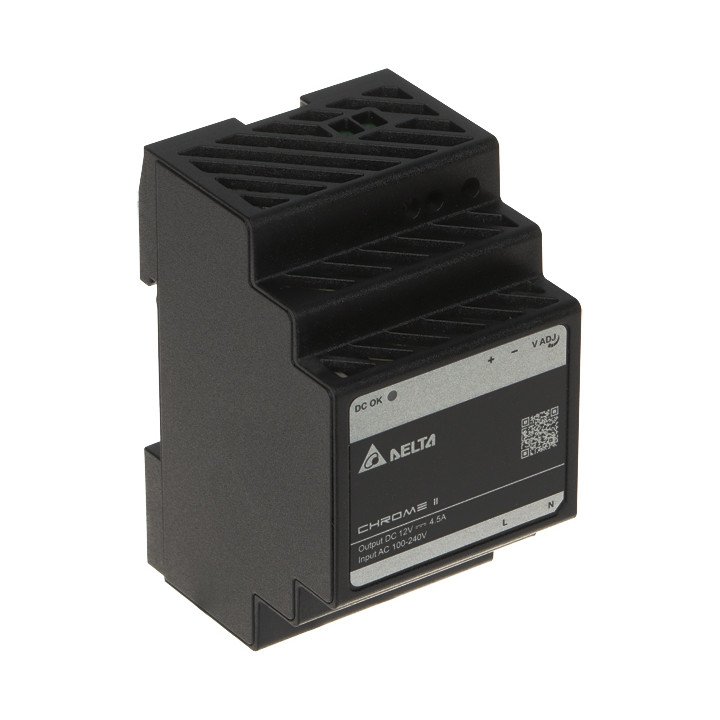 Delta DRC-12V060W-1RZ 12V 5A DIN barošana