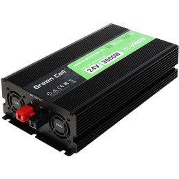 Green Cell INV/24P3000/LCD-GC 3000W 12V Pure Sine Wave Inverter with LCD Display
