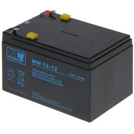 12В 12Ач свинцово-кислотная батарея MW 12V/12AH-MW
