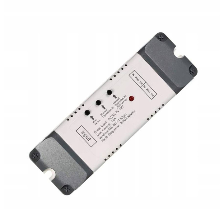 TUYA 2-канальный DC 5–32 В WiFi+RF безопасный с оборудованием