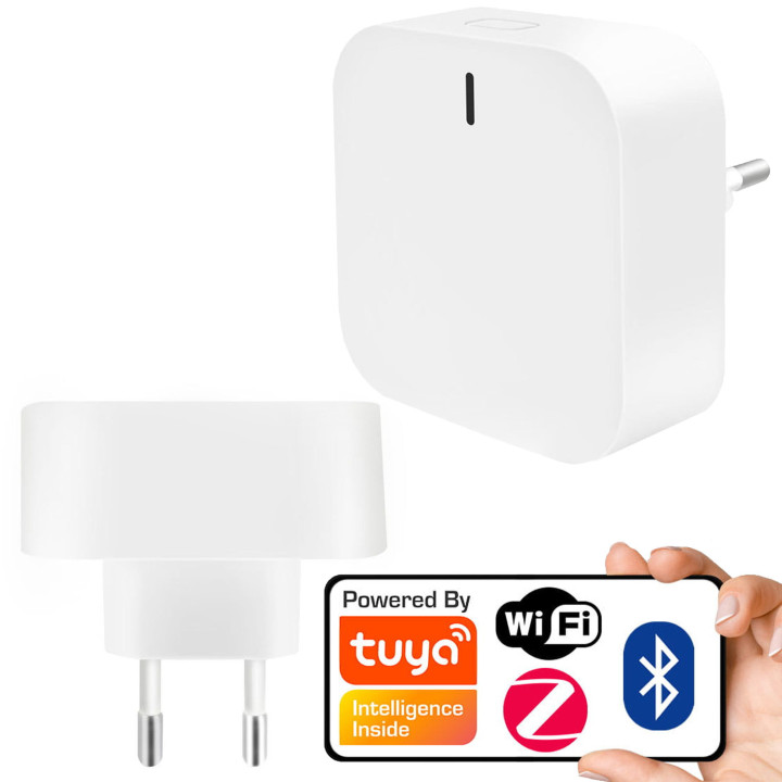 Мини-шлюз-коммутатор. Подключайте до 50 устройств одновременно. ZigBee WiFi TUYA.