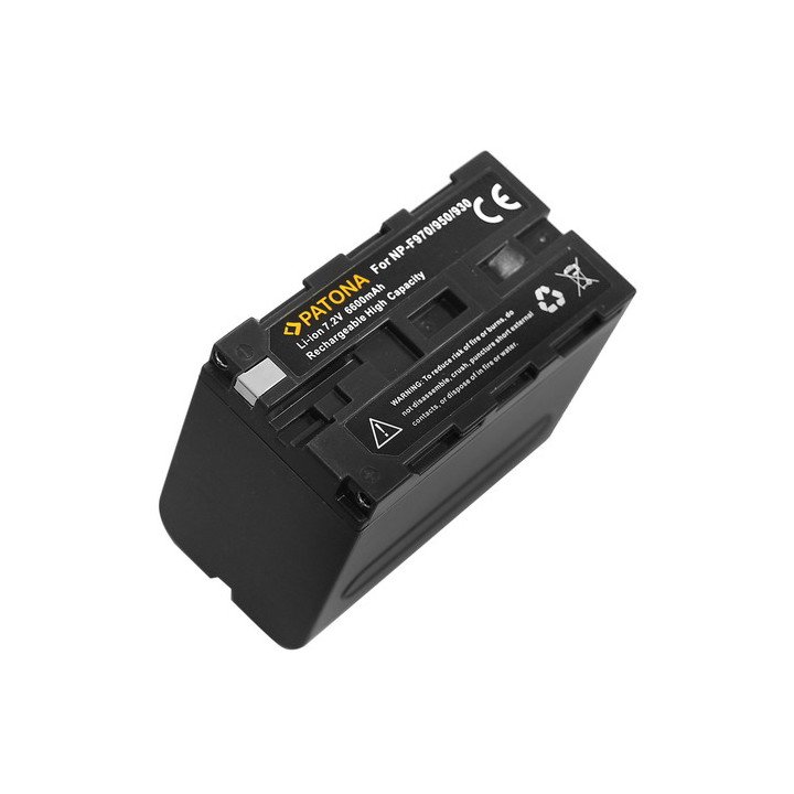 Patona PT1074 Battery Sony NP-F970 6600mAh Li-Ion