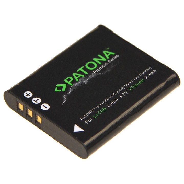 Patona Premium Li-Ion Battery Li-50B 770mAh