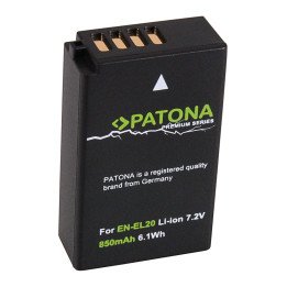 Patona PT1270 850mAh Li-Ion аккумулятор для Nikon EN-EL20