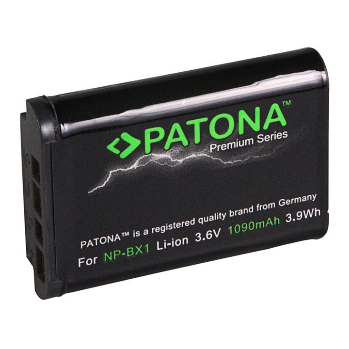 Patona PT1170 Premium Li-Ion Battery for Sony NP-BX1 (1090mAh)