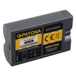Patona PT1325 Battery Ring 6700mAh/3.65V Li-ion for Smart Doorbells and Cameras 8AB1S7
