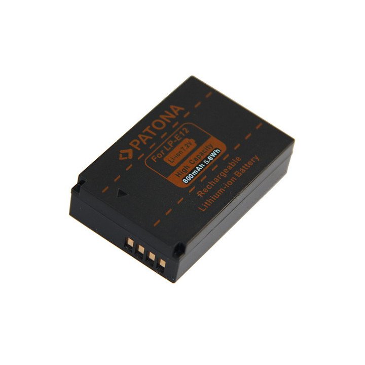 Patona PT1141 Battery Canon LPE12 800mAh Li-Ion
