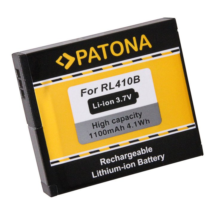 Patona PT1245 Battery for Rollei Actioncam 230/400 1100mAh Li-Ion