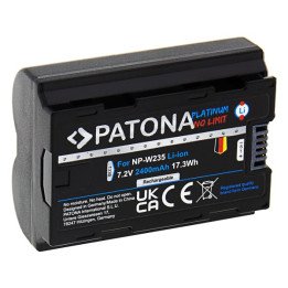 Patona PT1339 Battery for Fuji NP-W235 2250mAh Li-Ion 7.2V Platinum X-T4