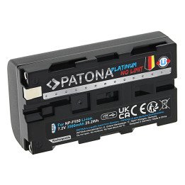 Patona PT1375 Battery 3500mAh Li-Ion with USB-C for Sony NP-F550/F750/F950