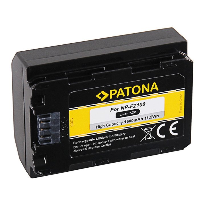 Patona NP-FZ100 1600mAh Li-Ion Battery