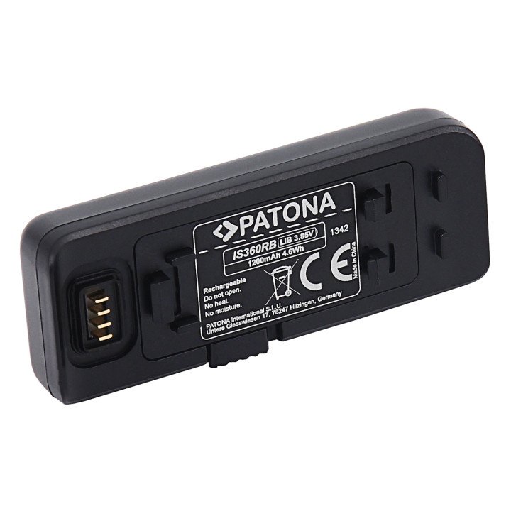 Patona PT1342 Battery for Insta360 ONE R 1200mAh Li-Ion 3.85V IS360RB