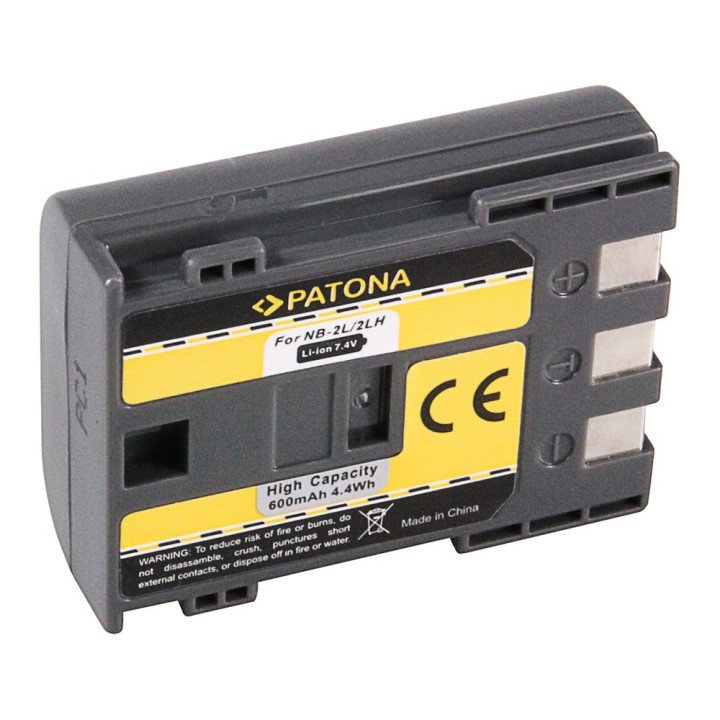 Patona PT1002 600mAh Li-Ion аккумулятор для Canon NB-2LH