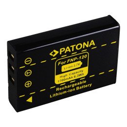 Patona PT1017 Battery for Fuji NP-120 1700mAh Li-Ion