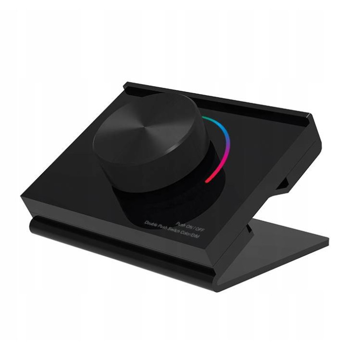 RGB DIM RF darbvirsmas tālvadības pults SD sērijas melna TUYA