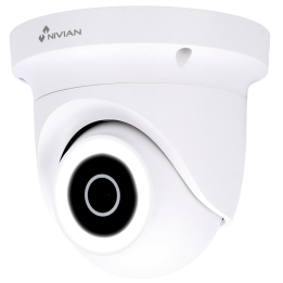 NIVIAN RETAIL NVS-IPC-0H4D-L 4MP PTZ ātrgaitas kupola IP kamera ar Wi-Fi, PoE, IP65, divkāršu apgaismojumu, 10m IR, 256GB microS