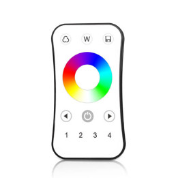 Tālvadības pults RGB/RGBW LED kontrollerim 4 zonas SD balts