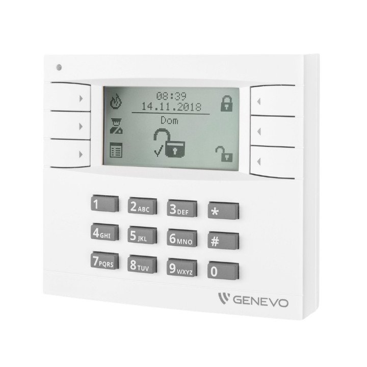 GENEVO EVOKPD-CLASSIC vadu signalizācijas tastatūra
