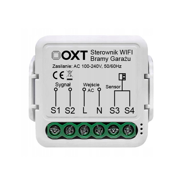 OXT SWT10G Garage Door Controller Lite (without sensor) – WiFi, TUYA