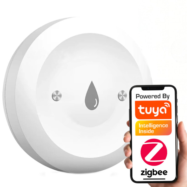 Mini bezvadu ūdens noplūdes sensors ZigBee TUYA