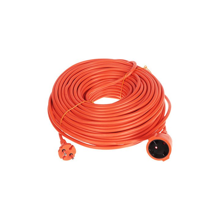 Силовой кабель 2x1,5мм² 50м оранжевый ПВХ PS-2X1.5-50M