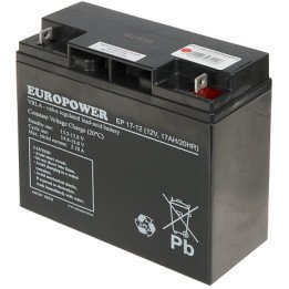 Europower 12V/17AH-EUROPOWER-EP 12V 17Ah аккумулятор