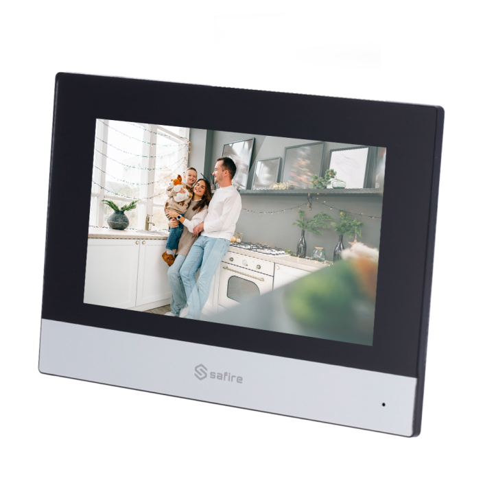 SAFIRE SF-VIDISP01-7W2 7" Video interfonskā iekštelpu monitora