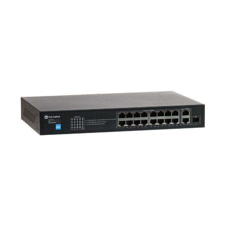 GTX GTX-B1-18-16G1SFP/X PoE коммутатор 16 портов Gigabit SFP