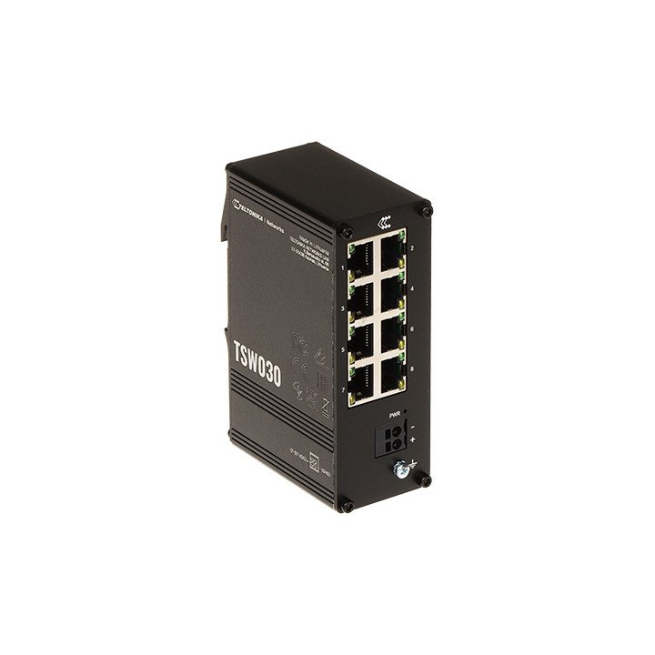 Teltonika TSW030 Industrial 8-Port Ethernet Switch